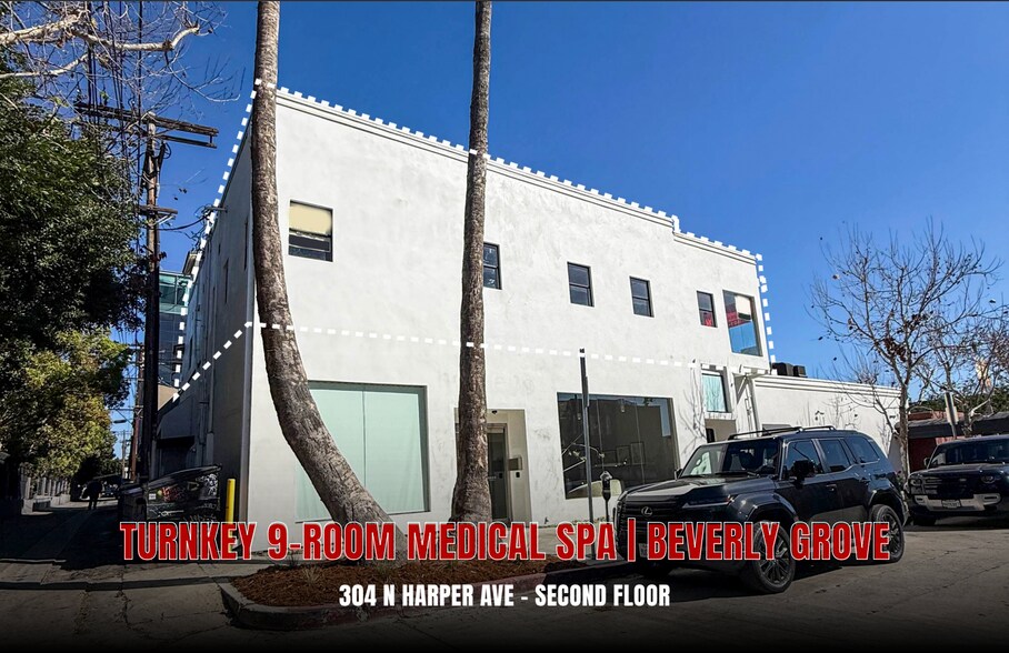 More Photos Of 304 N Harper Ave, Los Angeles Storefront Retail Office For Lease