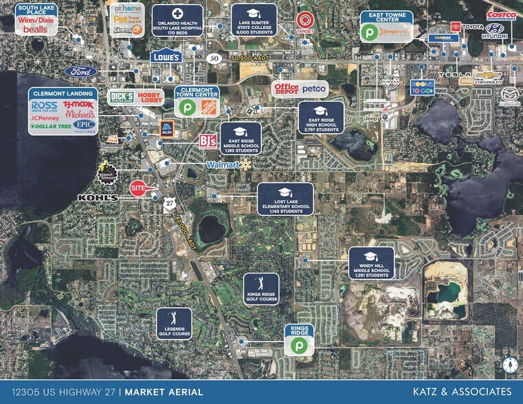 More Photos Of 12305 US Highway 27, Clermont Land For Lease