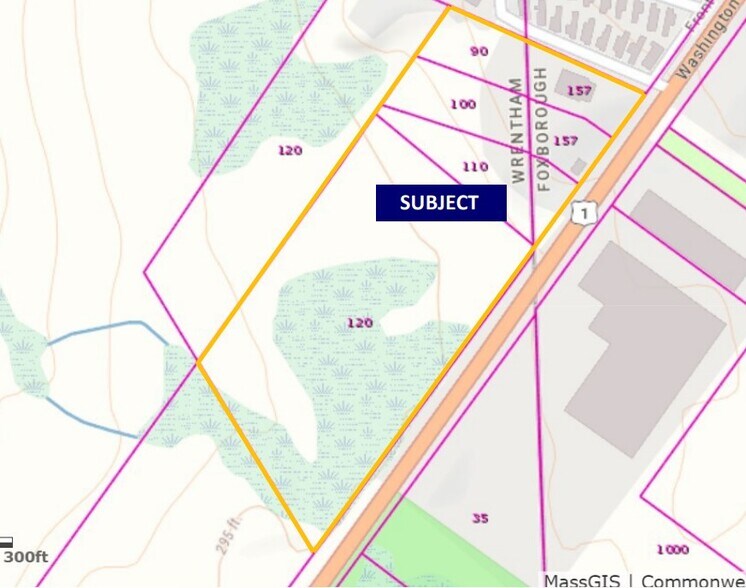 Primary Photo Of 120 Washington St, Foxborough Land For Sale