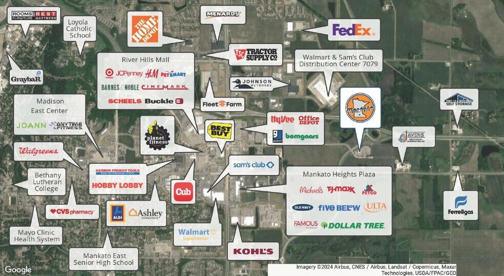 More Photos Of 3010 Adams St, Mankato Truck Stop For Sale