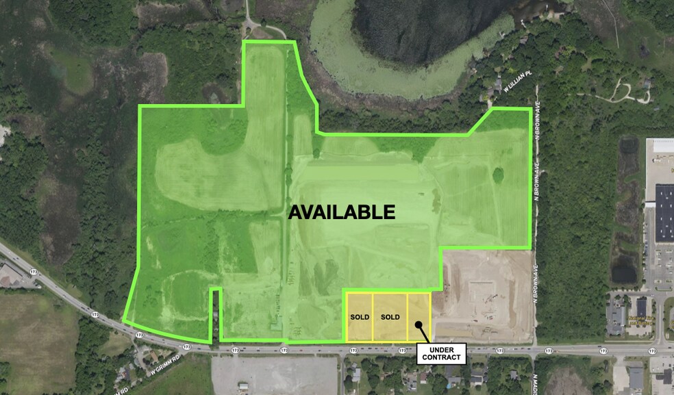 Primary Photo Of IL Route 173 & Brown Rd, Antioch Land For Sale