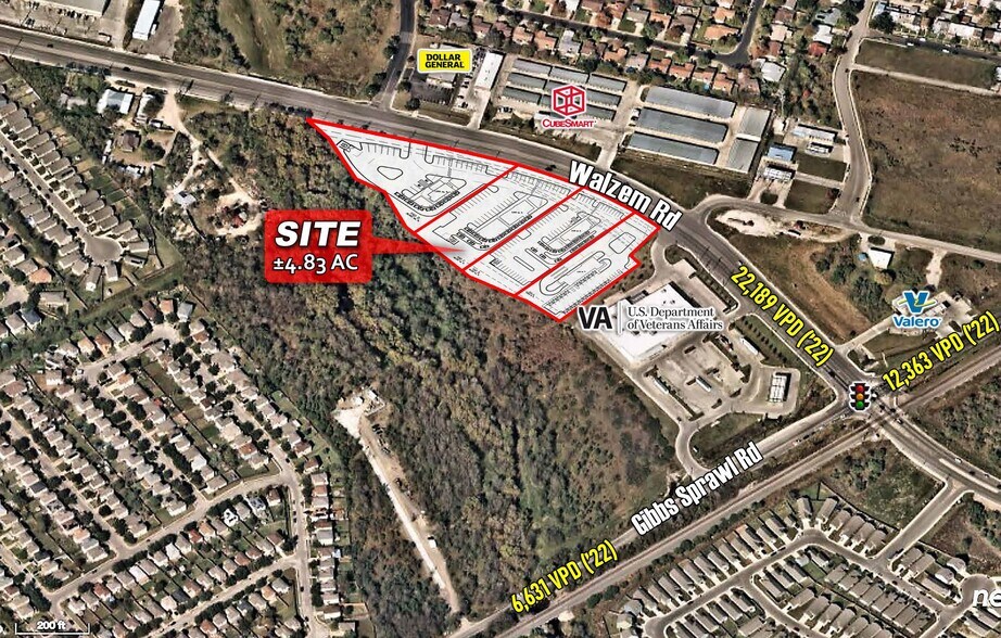 More Photos Of Gibbs Sprawl & Walzem Rd, San Antonio Land For Sale
