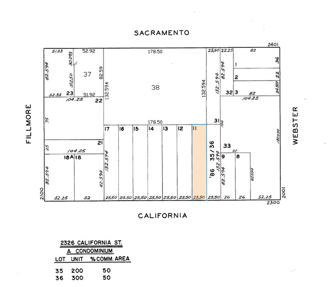 More Photos Of 2332-2334 California Street, San Francisco Apartments For Sale