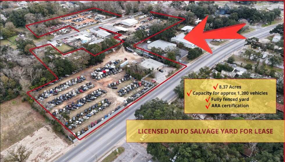 Primary Photo Of 3330 W St, Pensacola Auto Dealership For Lease