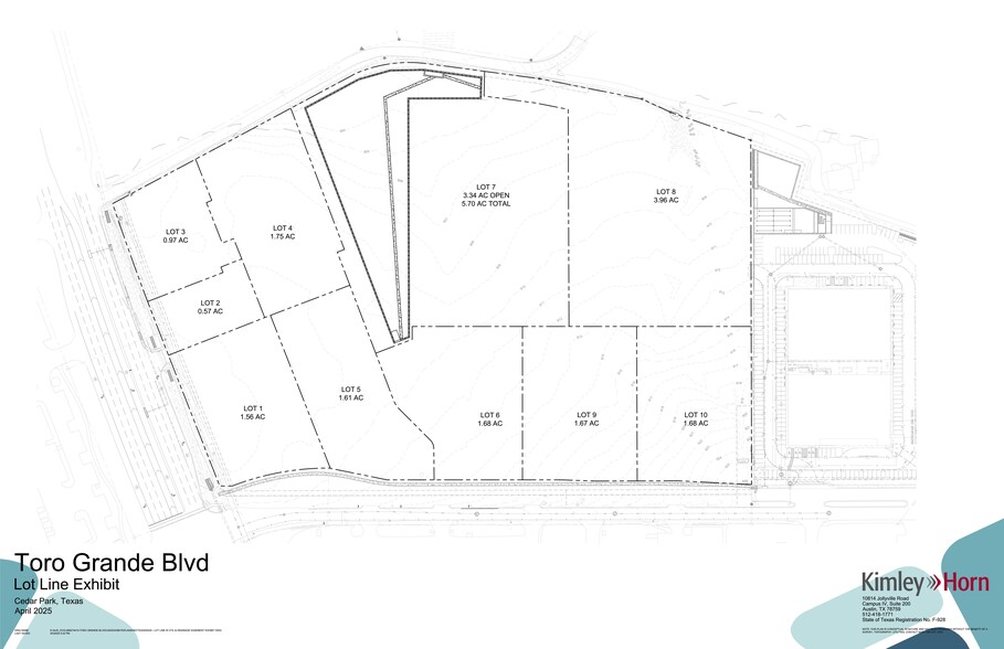 More Photos Of East Whitestone (1431) @ Toro Grande Blvd., Cedar Park Land For Sale