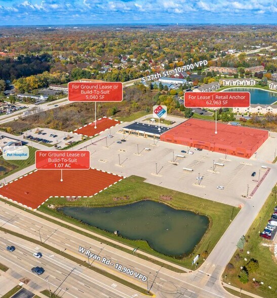 Primary Photo Of 2440 W Ryan Rd, Oak Creek Land For Lease