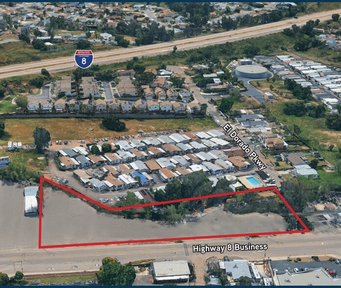 Primary Photo Of 13739 Highway 8 Business, El Cajon Contractor Storage Yard For Lease