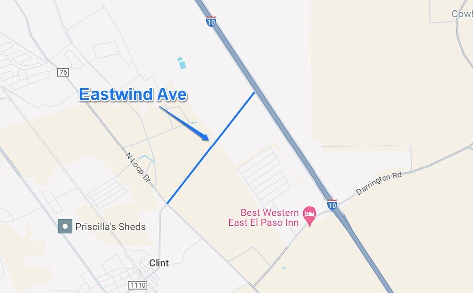 More Photos Of 12600 North Loop Dr, Clint Land For Sale