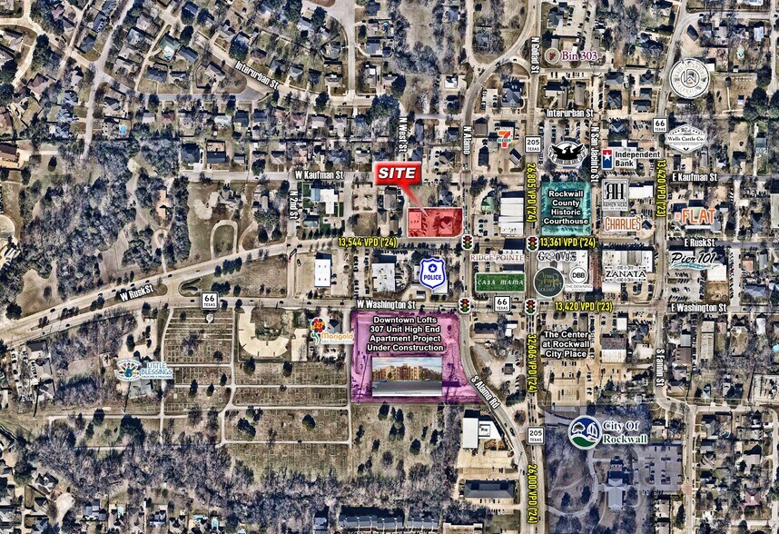 More Photos Of NWC of Alamo & Rusk, Rockwall Restaurant For Sale