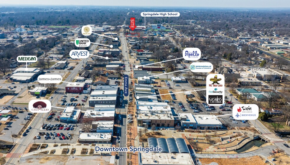 More Photos Of 100 N Thompson St, Springdale Freestanding For Sale