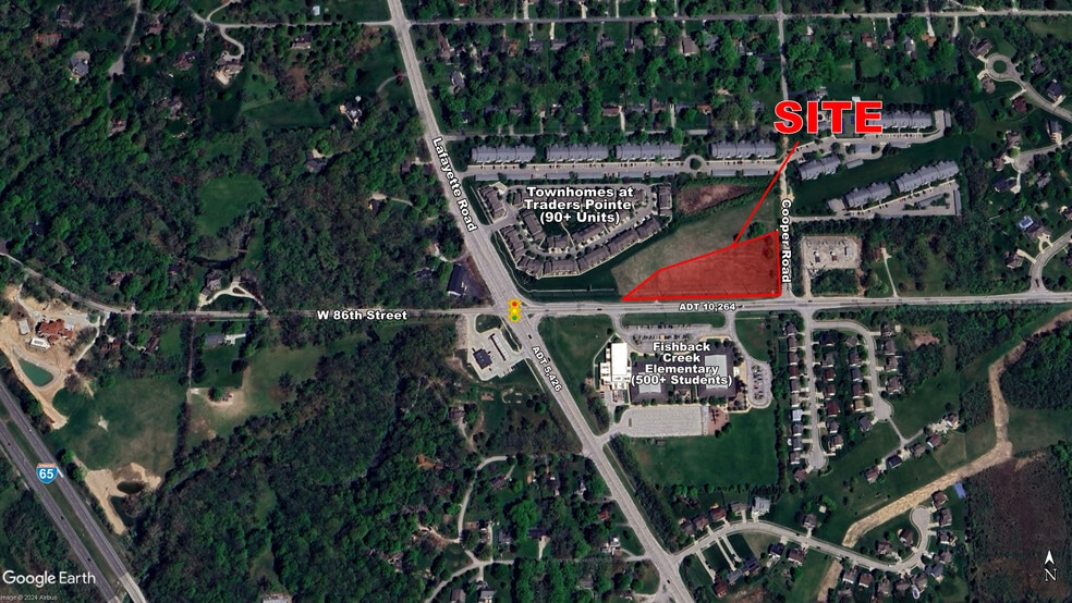 Primary Photo Of 86th St @ Lafayette Rd, Indianapolis Land For Sale
