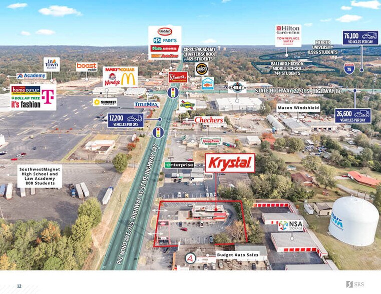 More Photos Of 2863 Pio Nono Ave, Macon-Bibb Fast Food For Sale