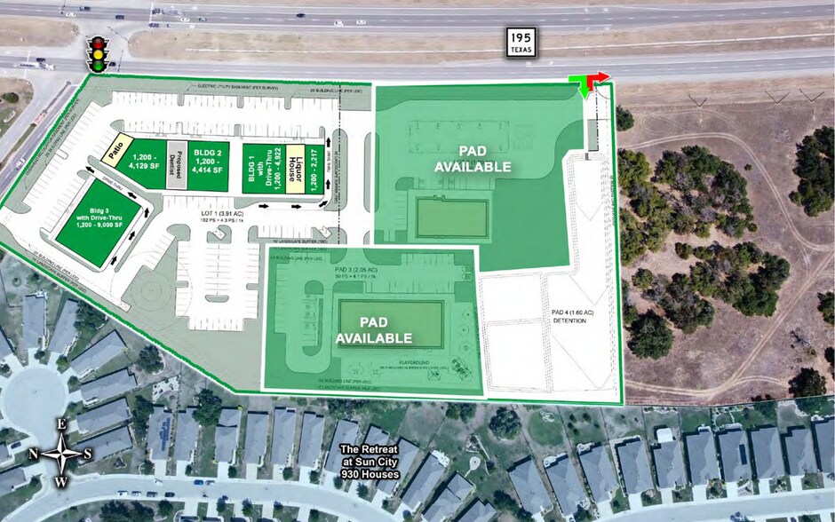 More Photos Of TX-195 & Sun City Blvd, Georgetown Unknown For Lease