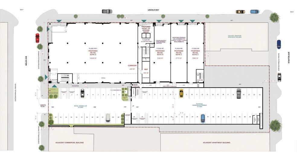 More Photos Of 2412-2430 Lincoln Way, Ames Office For Lease