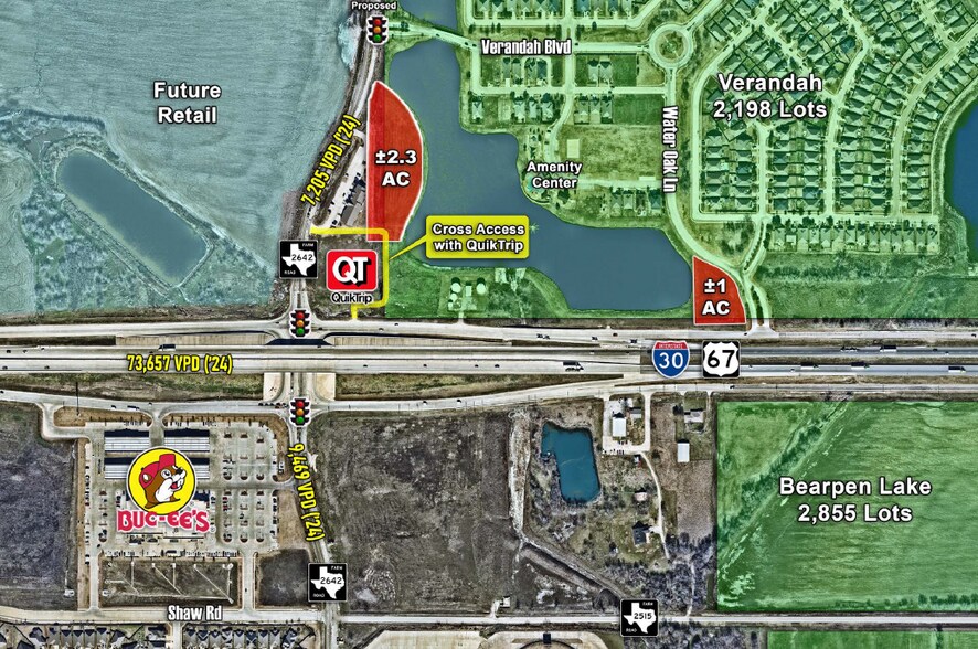 Primary Photo Of NEQ of I-30 & FM 2642, Royse City Land For Sale