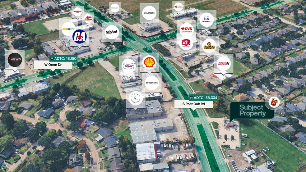 More Photos Of 13500 S Post Oak Rd, Houston Fast Food For Sale