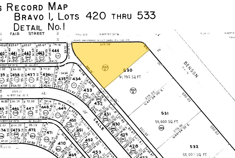 More Photos Of 1740 E Fair St, Tucson Land For Sale