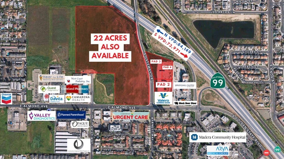 More Photos Of 1205 E Almond Ave, Madera Land For Sale