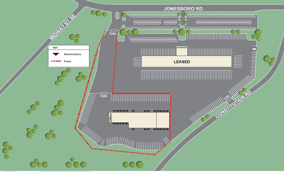More Photos Of 2300 Jonesboro Rd SE, Atlanta Truck Terminal For Lease