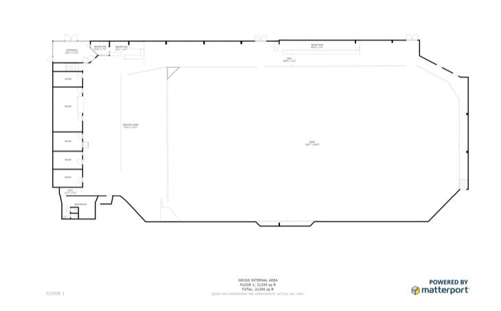 More Photos Of 1002 N Navy Blvd, Pensacola Skating Rink For Sale