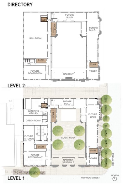 More Photos Of 302 W Monroe St, Phoenix Religious Facility For Lease