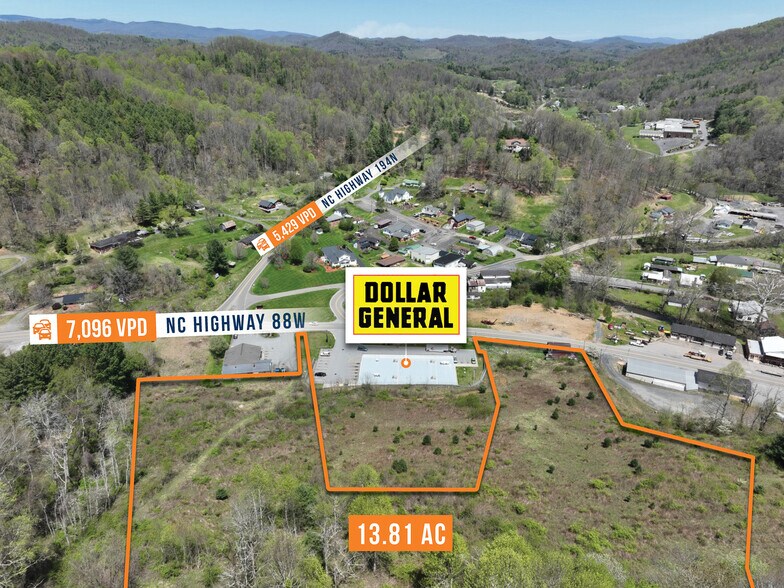 Adj. to 5083 NC88 w, Warrensville, NC 28693 Land For Sale