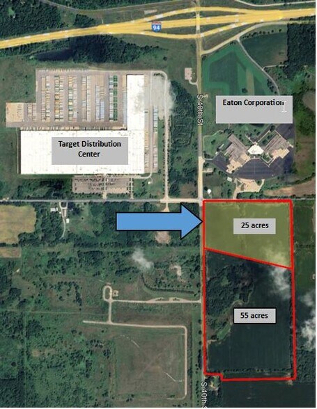 More Photos Of V/L S 40th St @ E ML & L Ave, Galesburg Land For Sale