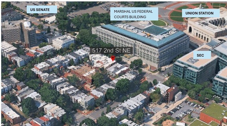 Primary Photo Of 517 2nd St NE, Washington Office Residential For Sale
