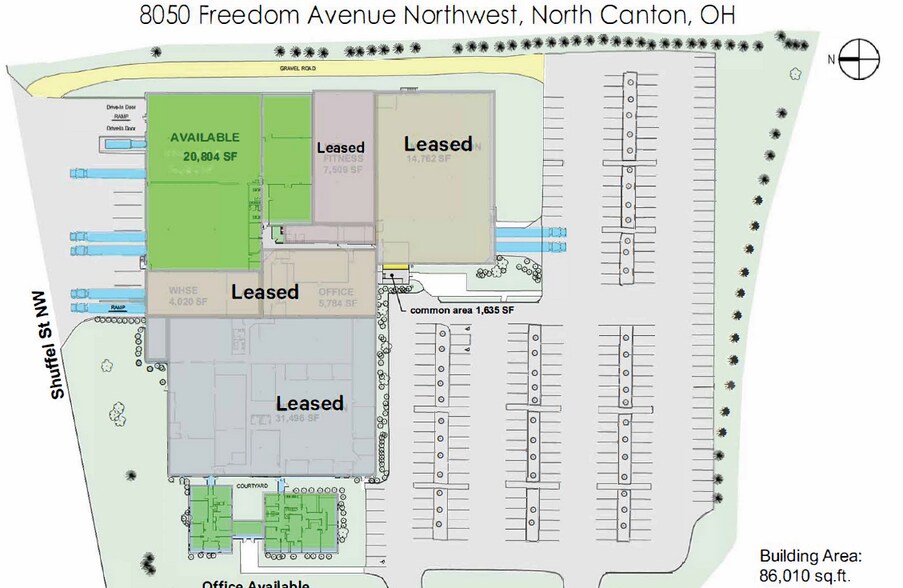 More Photos Of 8050 Freedom Ave, North Canton Warehouse For Lease