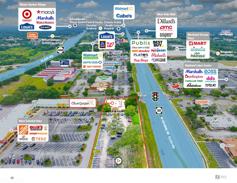 More Photos Of 7300 W Colonial Dr, Orlando Restaurant For Sale