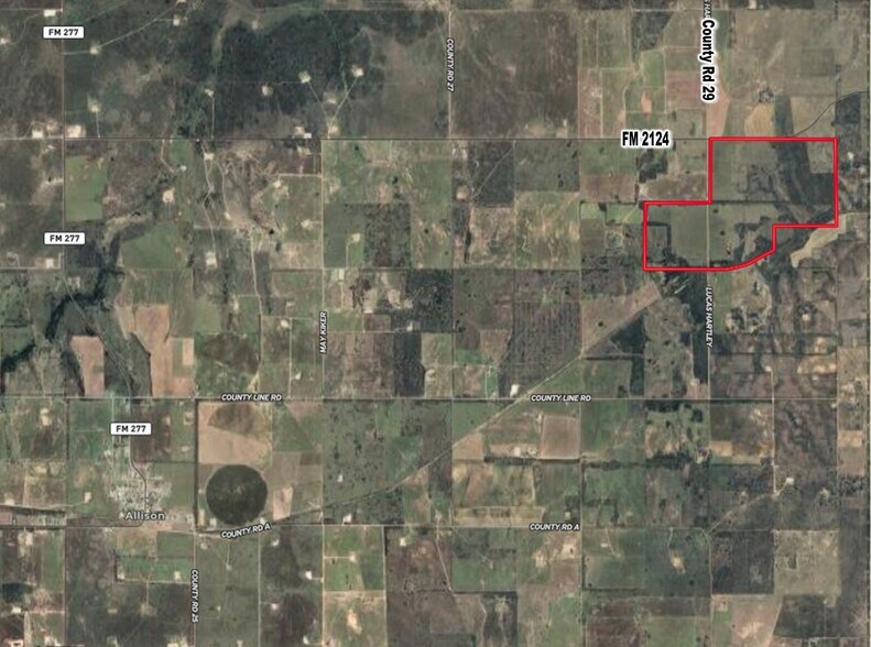 More Photos Of FM 2124 & County Rd 29, Allison Land For Sale