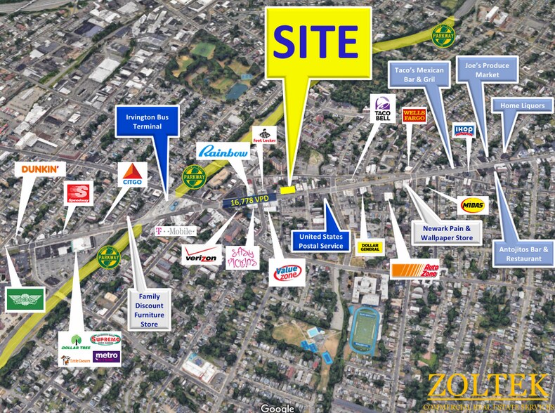 More Photos Of 1065 Springfield Ave, Irvington Unknown For Lease