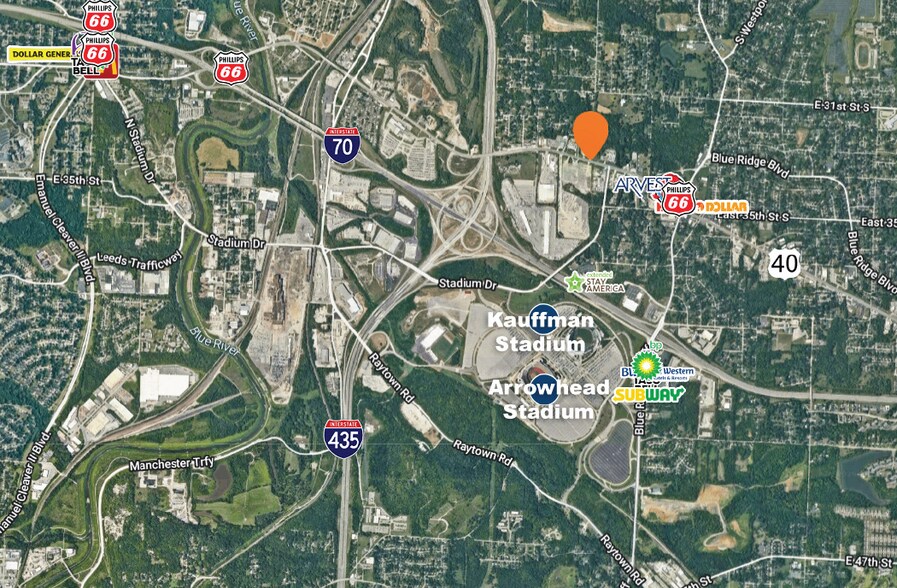 More Photos Of 8700 E US Highway 40, Kansas City Land For Sale