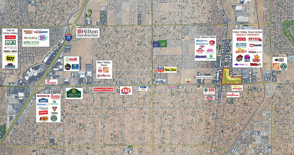 More Photos Of 17100 Bear Valley Rd, Victorville General Retail For Lease