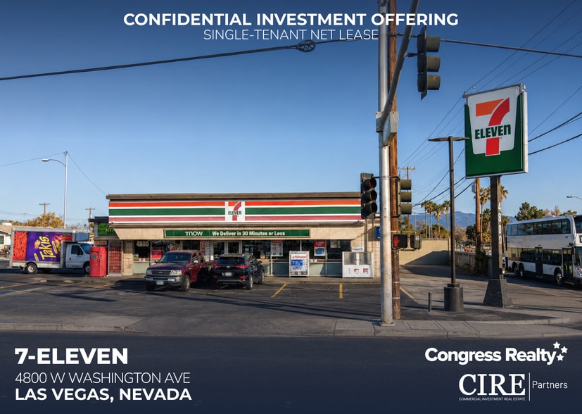 Primary Photo Of 4800 W Washington Ave, Las Vegas Convenience Store For Sale