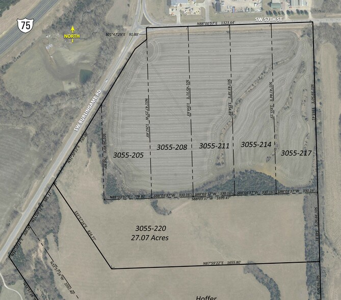 More Photos Of 57th & Burlingame Rd @ I-75, Topeka Land For Sale