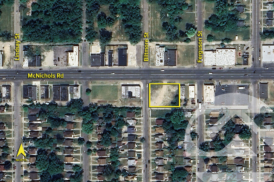 Primary Photo Of 16941 W McNichols Rd, Detroit Land For Sale