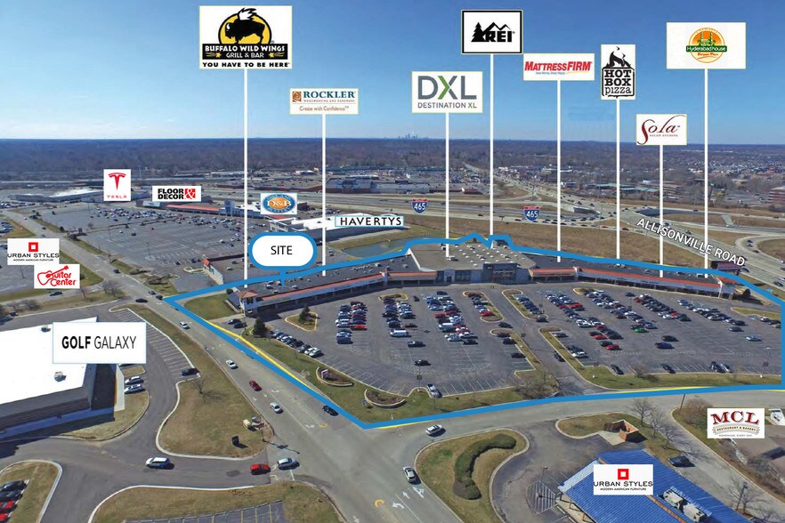 More Photos Of 8440-8540 Castleton Corner Dr, Indianapolis Storefront For Lease