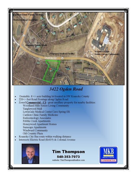 More Photos Of 3422 Ogden Rd, Roanoke Land For Sale