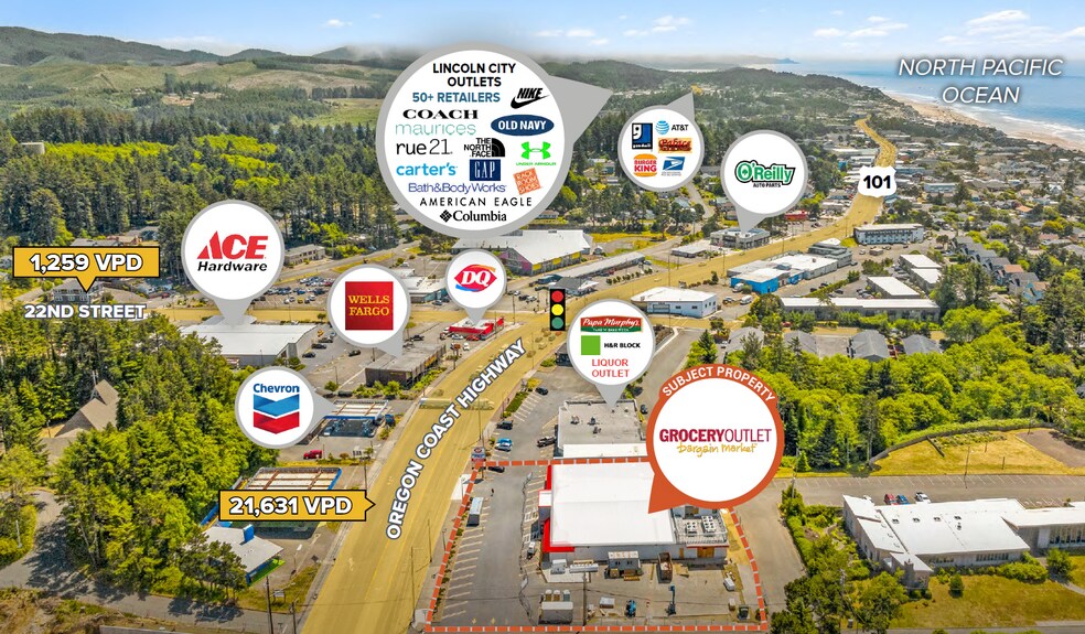 More Photos Of 2429 NW Highway 101, Lincoln City Supermarket For Sale