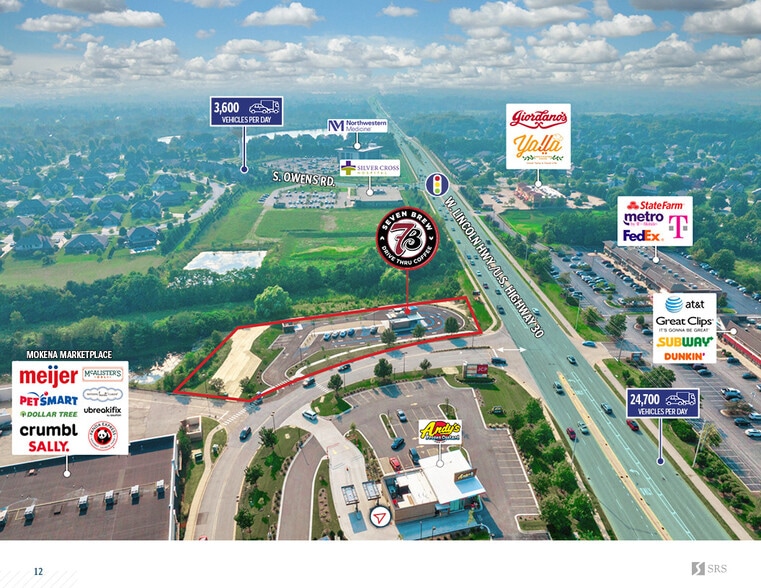 More Photos Of 11385 Lincoln Hwy, Mokena General Retail For Sale