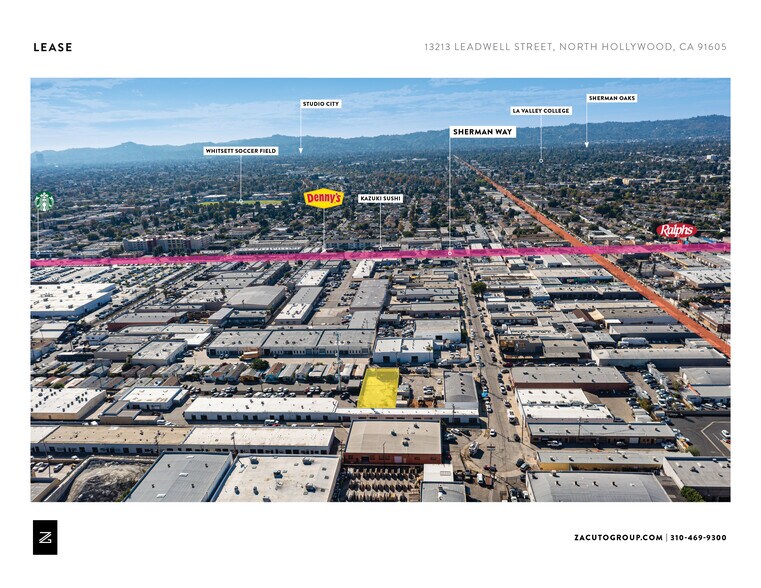 More Photos Of 13213 Leadwell St, North Hollywood Land For Lease