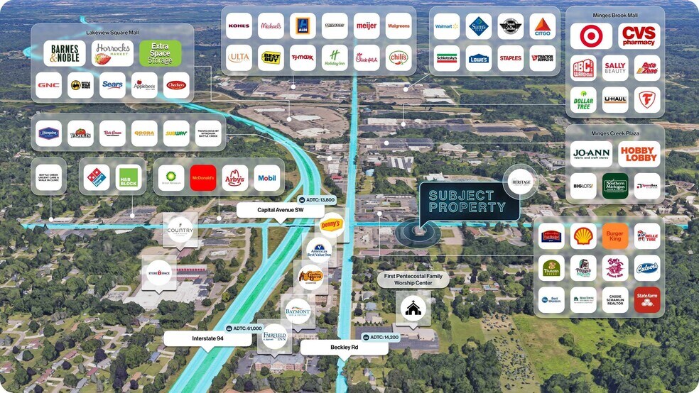 More Photos Of 2838 Capital Ave SW, Battle Creek Funeral Home For Sale