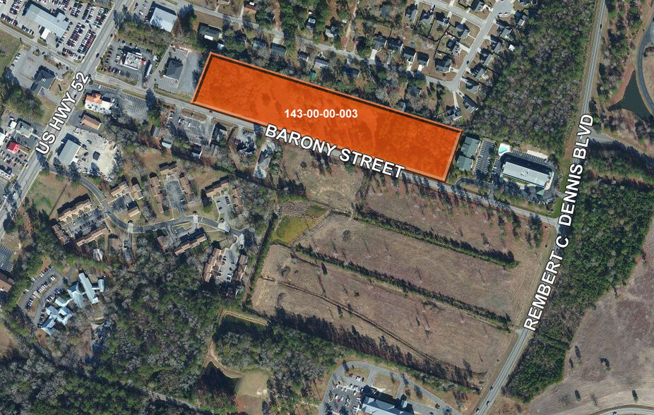 Primary Photo Of Barony St @ RC Dennis Blvd, Moncks Corner Land For Sale