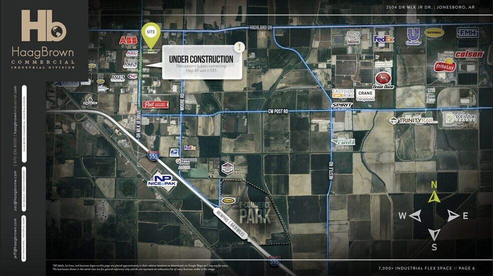 More Photos Of 2504 Commerce, Jonesboro Industrial For Lease