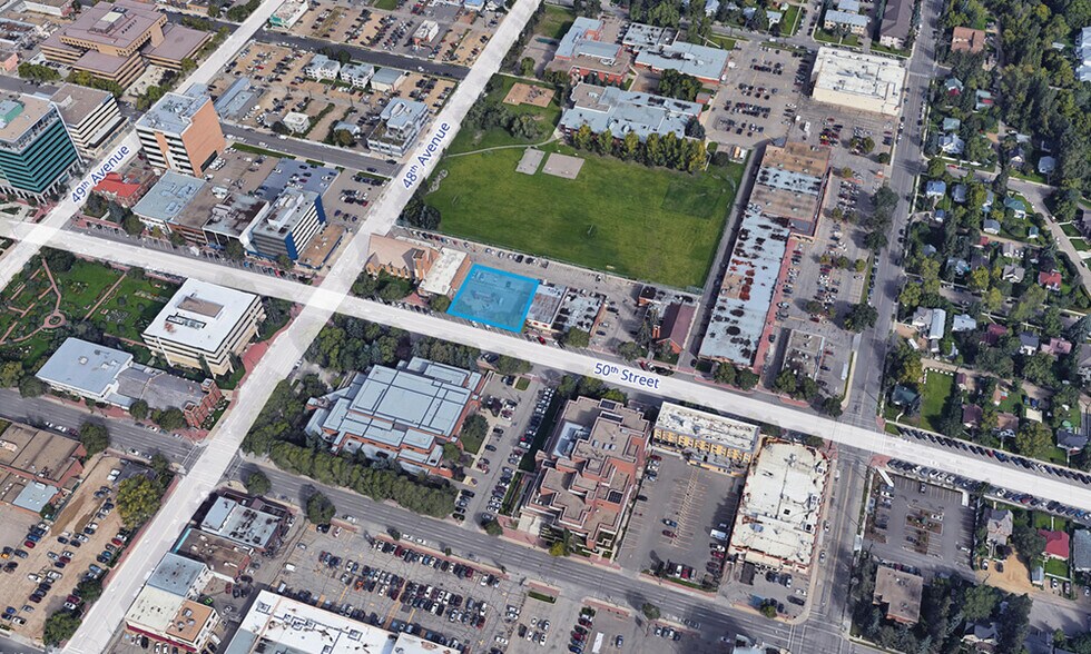 Primary Photo Of 4742 50 St, Red Deer Land For Sale