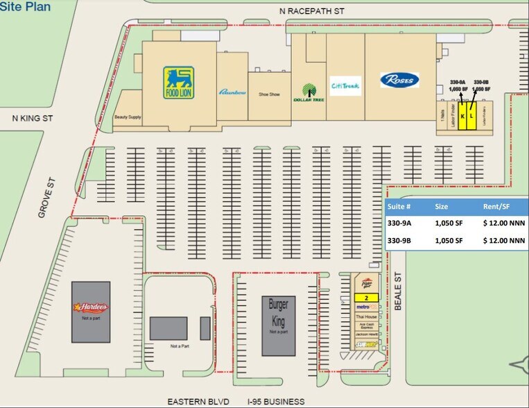 More Photos Of 330-342 N Eastern Blvd, Fayetteville Unknown For Lease