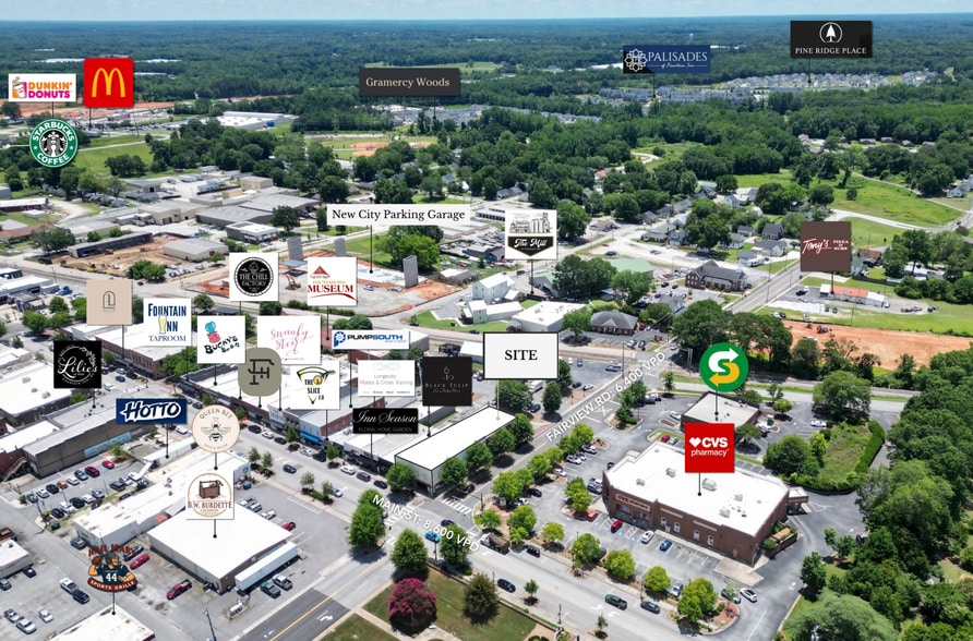 More Photos Of 129 N Main St, Fountain Inn Storefront For Lease