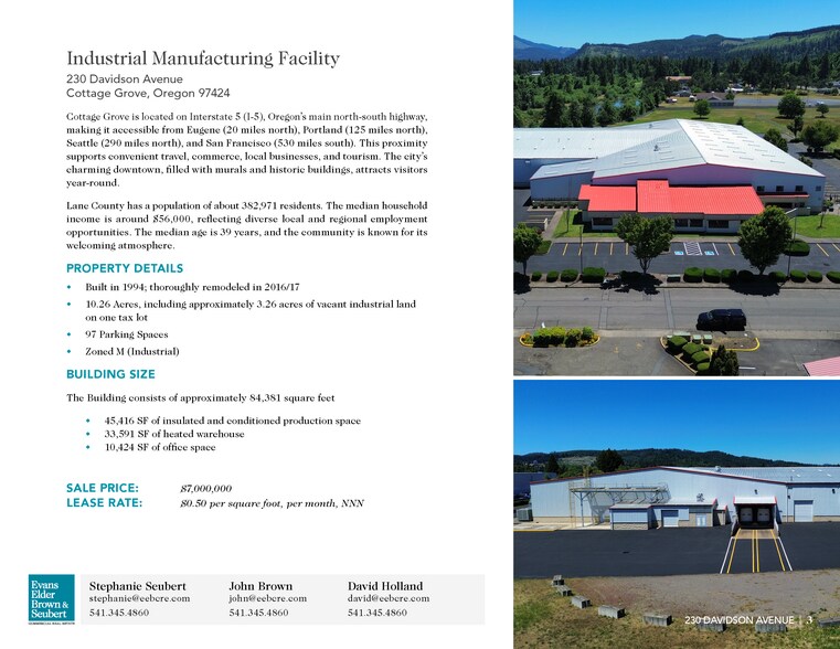 More Photos Of 230 E Davidson Ave, Cottage Grove Manufacturing For Sale