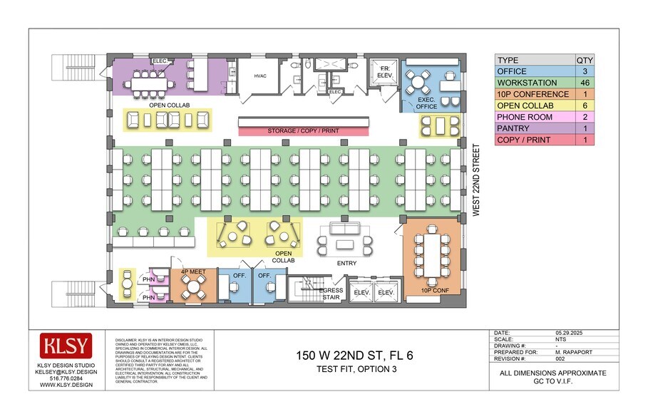 Primary Photo Of 150 W 22nd St, New York Loft Creative Space For Lease